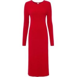 bonprix Strickkleid für modischen Auftritt, aus Viskose, Polyamid und Polyester