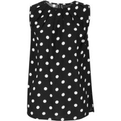 bonprix Top aus fließender Viskoseschwarz 36Damen