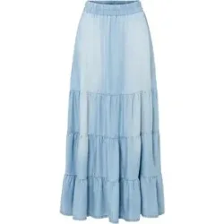 bonprix Maxi- Stufenrockblau 52Damen