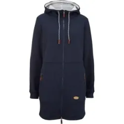 bonprix Long-Kapuzen-Sweatjackeblau 36Damen
