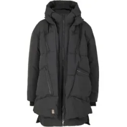 bonprix Oversize Winterjacke mit Kapuzeschwarz 44Damen