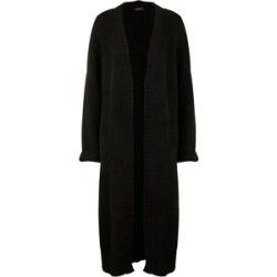 bonprix Strickmantel aus Baumwollmischung, Oversize-Look, Loose fit, unifarben