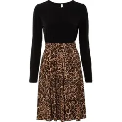 bonprix Minikleid mit Printschwarz 48Damen