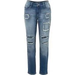 bonprix Boyfriend Jeans Mid Waistblau 52Damen