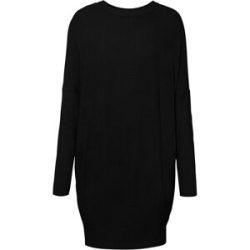 bonprix Longpullover aus Viskose-Mix, mit Langarm, für Wintermode, Oversize Passform