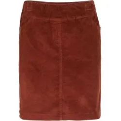 bonprix Cordrock aus elastischem Baumwoll-Mixbraun 36Damen