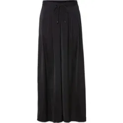 bonprix Culotte aus fließendem Satinschwarz 42Damen