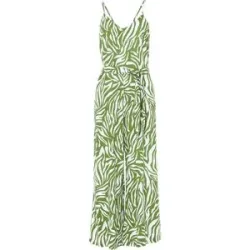 bonprix Jumpsuit aus fließender Viskosegrün 52Damen