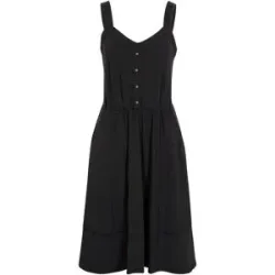 bonprix Jerseykleid aus Baumwolleschwarz 56Damen
