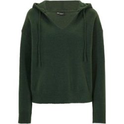 bonprix Strickpullover mit Kapuze, Langarm, lässige Passform