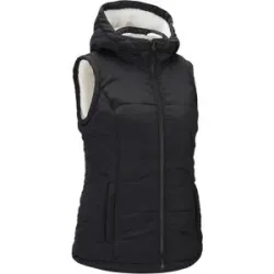 bonprix Steppweste mit Teddyfutterschwarz 44Damen