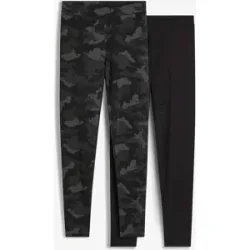 bonprix Leggings (2er-Pack)schwarz 36Damen
