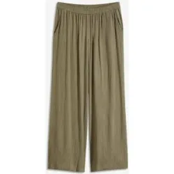 bonprix Palazzo-Hose aus softer Viskosegrün 36Damen