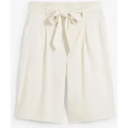 bonprix Leinen-Bermudabeige 50Damen