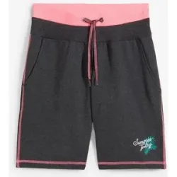 bonprix Sweat-Shorts aus Baumwoll-Mixgrau 36Damen