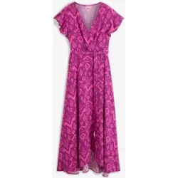 bonprix Wickelkleidlila 46Damen