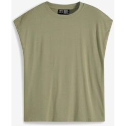 bonprix T-Shirt aus softer Viskosegrün 48Damen
