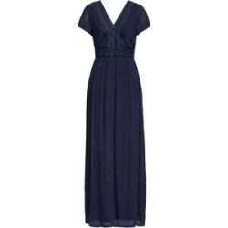 bonprix Maxikleid aus fließender Viskoseblau 46Damen