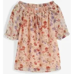 bonprix Carmen-Tunikabluserosa 40Damen