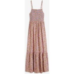 bonprix Maxikleid aus fließender Viskosebeige 38Damen