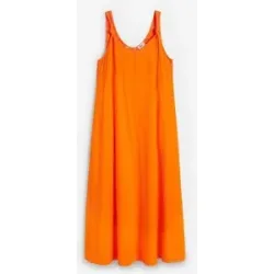 bonprix Jerseykleid aus reiner Baumwolleorange 40Damen