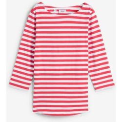 bonprix Shirt mit U-Boot-Ausschnittrot 56Damen