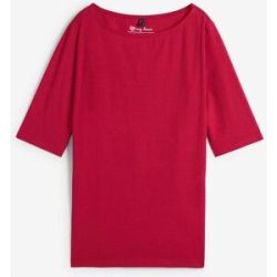 bonprix U-Boot-Ausschnitt-Shirtrot 44Damen
