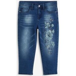 bonprix Caprijeans figurbetonte Passform, Skinny Fit, mit Elasthan-Anteil