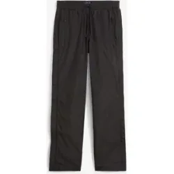 bonprix Ultraleichte Schlupf-Regenhose mit seitlichem Reißverschluss, wasserdichtschwarz 46Damen