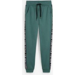 bonprix Sweathose mit Bündchen und Statement-Druckgrün 52Damen