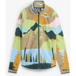 bonprix Fleecejacke mit Reißverschluss-Taschenblau 52Damen