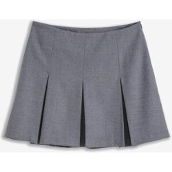 bonprix Minirock aus Viskose-Mixgrau 40Damen