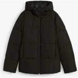 bonprix Wattierte Steppjacke, kurzschwarz 46Damen