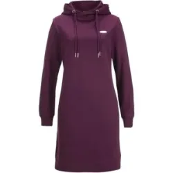 bonprix Sweatkleid mit Kapuzelila 36Damen