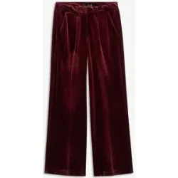 bonprix Hose aus softem Samtrot 52Damen