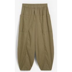 bonprix Ballonhose aus elastischem Baumwoll-Mixgrün 50Damen