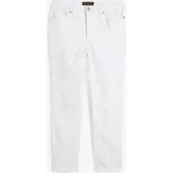 bonprix Stretchhose aus Baumwolleweiß 48Damen