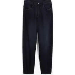 bonprix Barrel-Jeans High Waist, Bequembundblau 50Damen