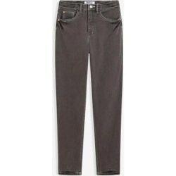 bonprix Mom Jeans High Waist, Stretchgrau 42Damen