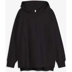 bonprix Hoodie aus reiner Baumwolleschwarz 40Damen