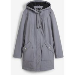 bonprix Softshell-Parka mit Kapuzegrau 52Damen