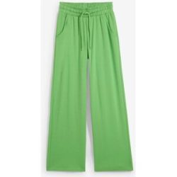 bonprix Jerseyhose aus Baumwolle, lockere Passform, weites Bein, Casual Stil