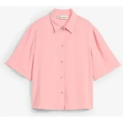 bonprix Boxy Bluse aus leichtem Crêperosa 54Damen