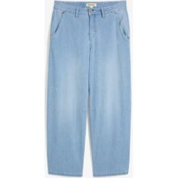 bonprix Stretch-Jeans mit Stretch-Anteil, lockere Passform, verkürzte Balloon Leg