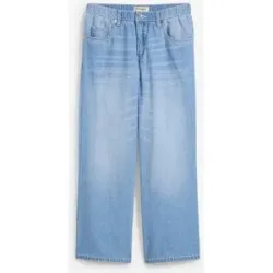 bonprix Straight-Jeans gerader Schnitt, Mid Waist, Cropped-Länge, Regular Fit