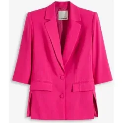 bonprix Jackenblazer mit Reverskragen, Loose Fit Passform