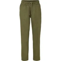 bonprix Schlupfhose aus luftigem Leinen-Mixgrün 46Damen