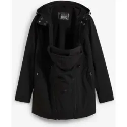 bonprix Softshell-Tragejacke / Umstandsjacke, weitenregulierbarschwarz 36Damen