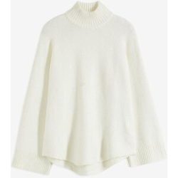 bonprix Pullover mit Stehkragenweiß 48Damen