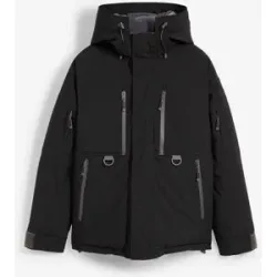 bonprix wasserdichte Ski-Jacke mit Schneefangschwarz 50Damen
